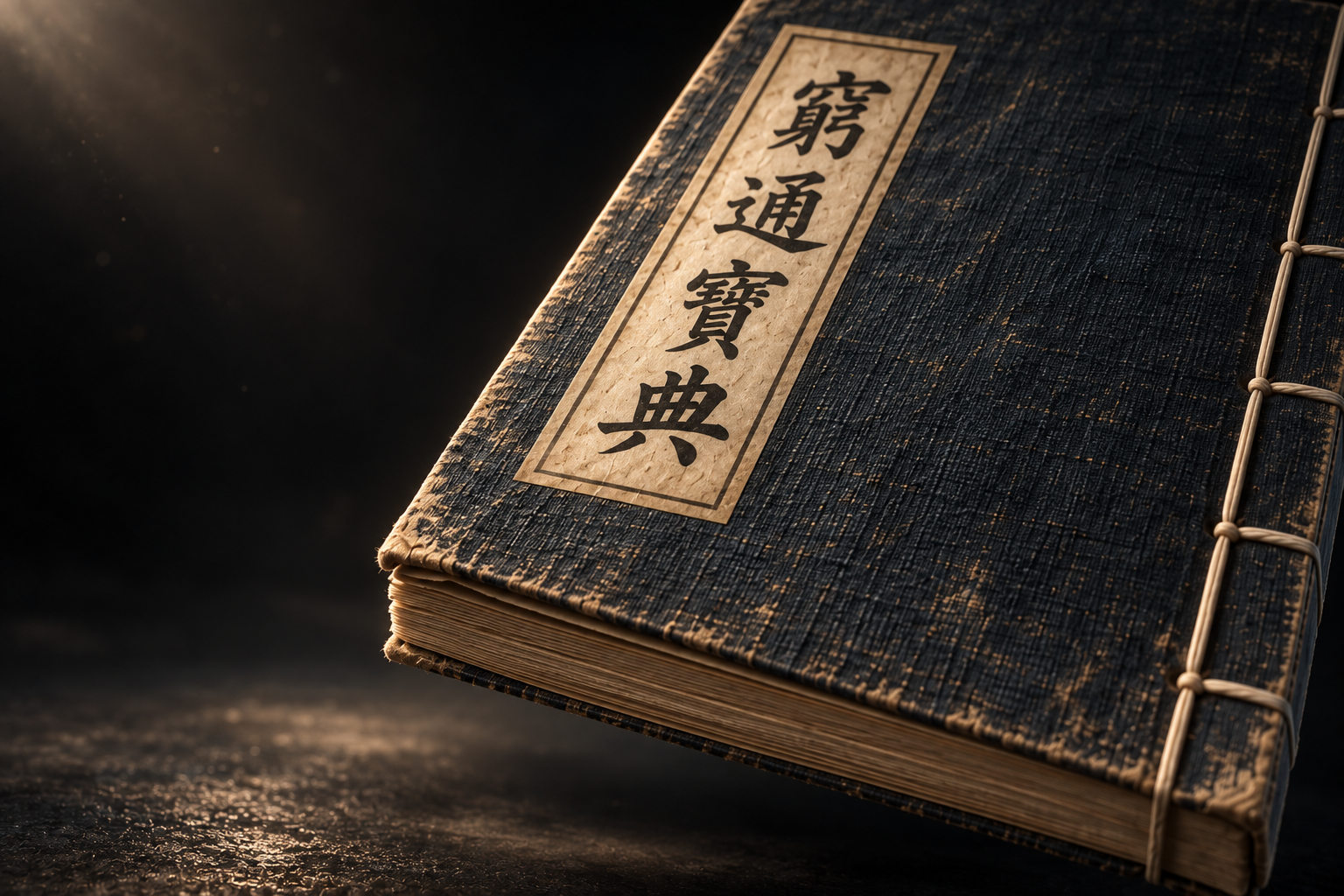 Close-up of an ancient book, brand concept image